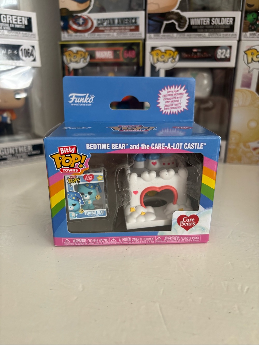 Funko Bitty Pop! Towns Bedtime Bear & Care-A-Lot Castle